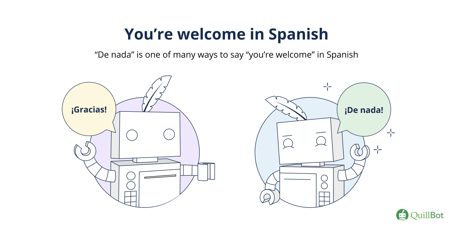 You’re Welcome in Spanish