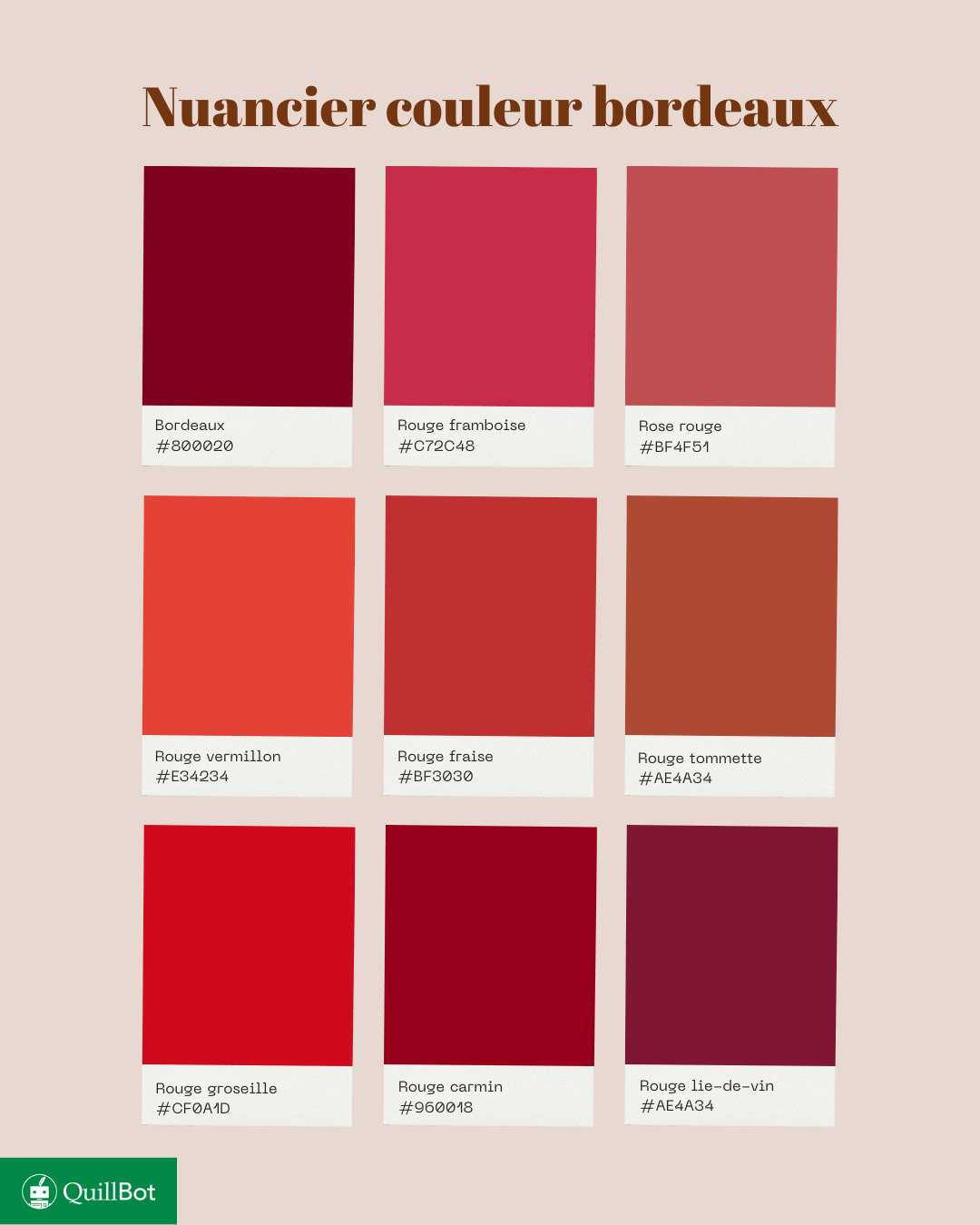 couleur bordeaux