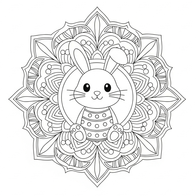 coloriage paques