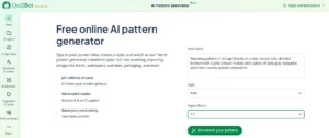 Quillbot Pattern Generator landing page
