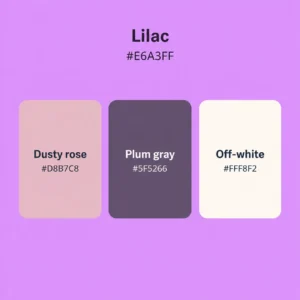 Lilac color palette 2